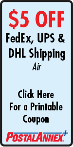 PostalAnnex+ Of Escondido $5 Off UPS, FedEx & DHL Shipping