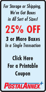 PostalAnnex+ Of Richmond Heights - 25% Off 3 or More Boxes