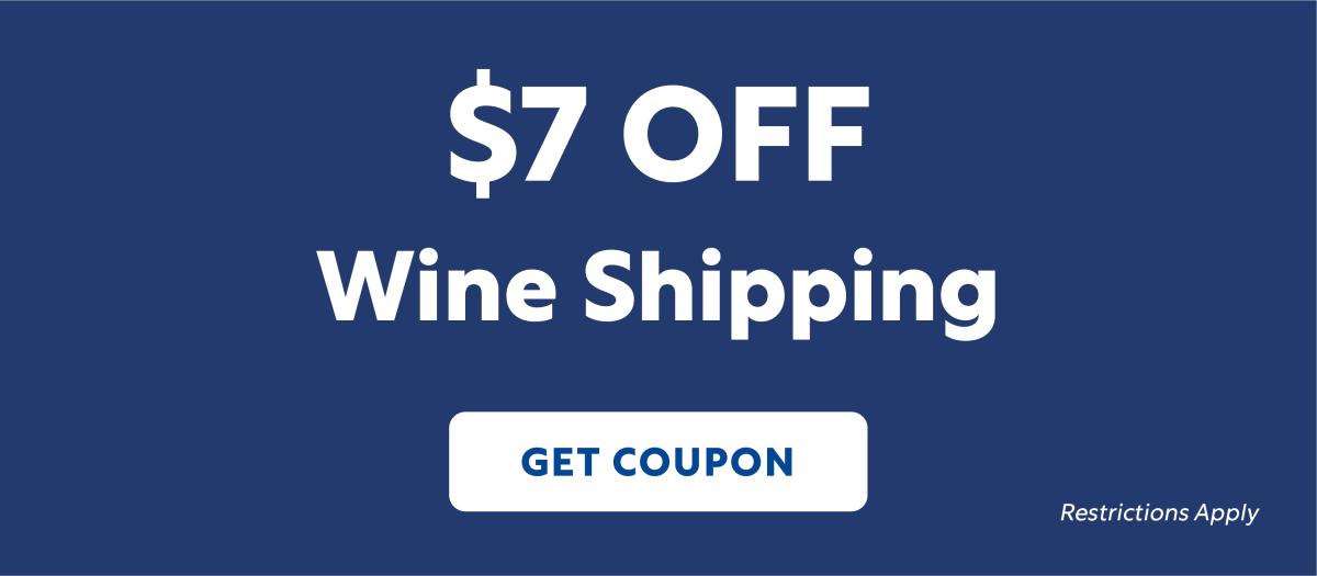 $7 Off Wine Shipping