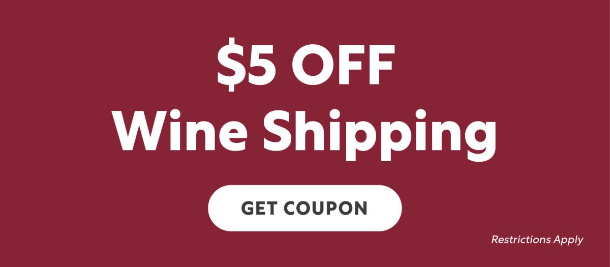 $5 Off Wine Shipping