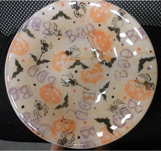 Halloween Themed Platter from The Ceramic Place in Everett, WA