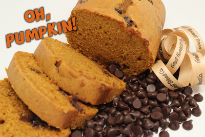 Chocolate Chip Pumpkin Bread from Clackamas Baking Co.