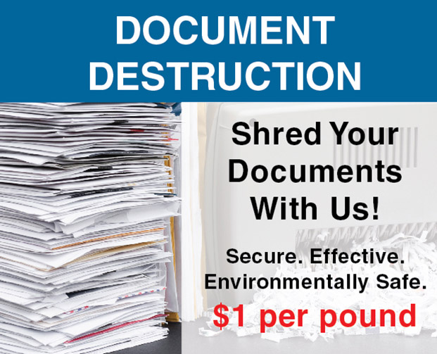 McKinney Paper Shredding Document Destruction